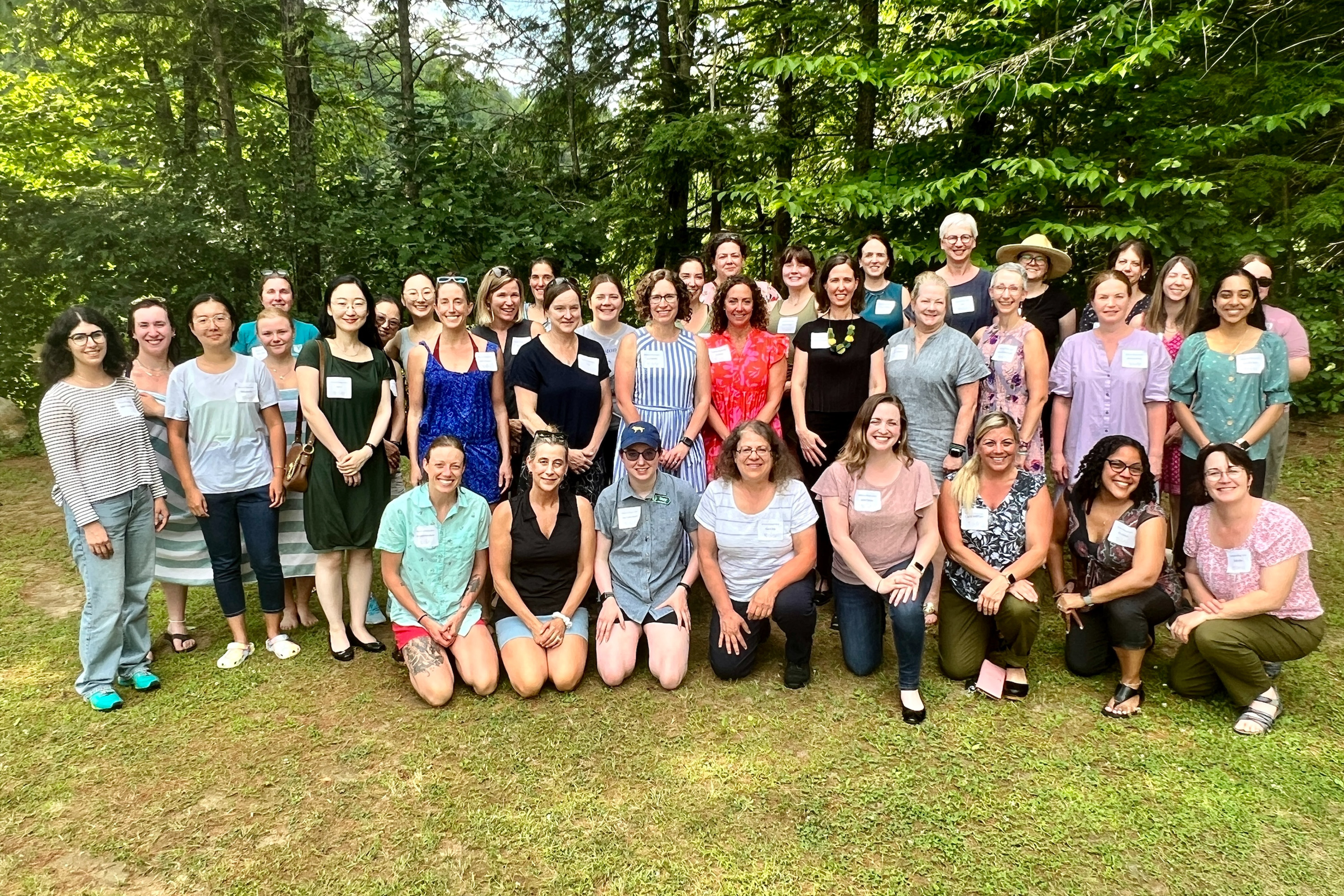 Group photo of the women of Thayer