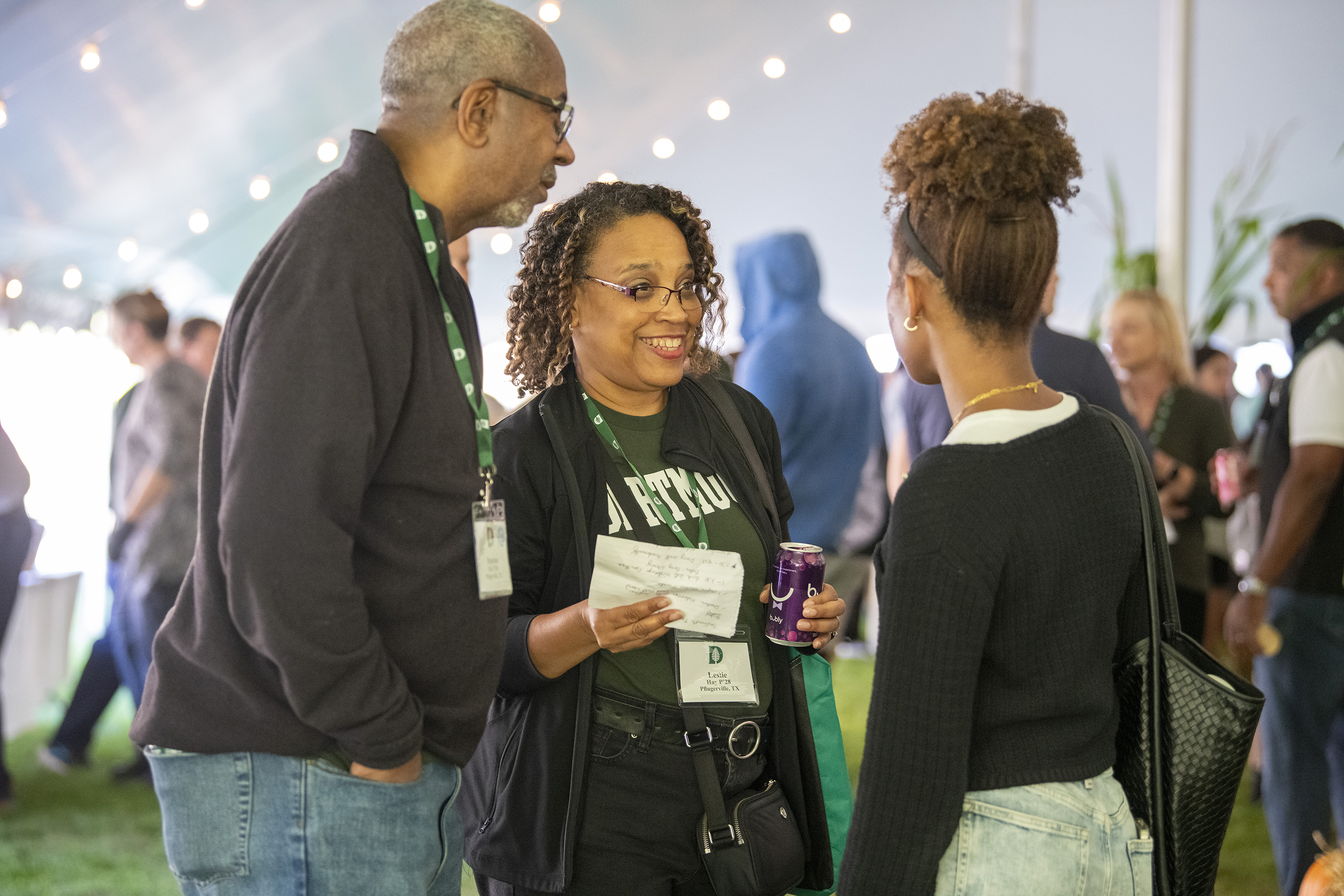 Parents with their Dartmouth student