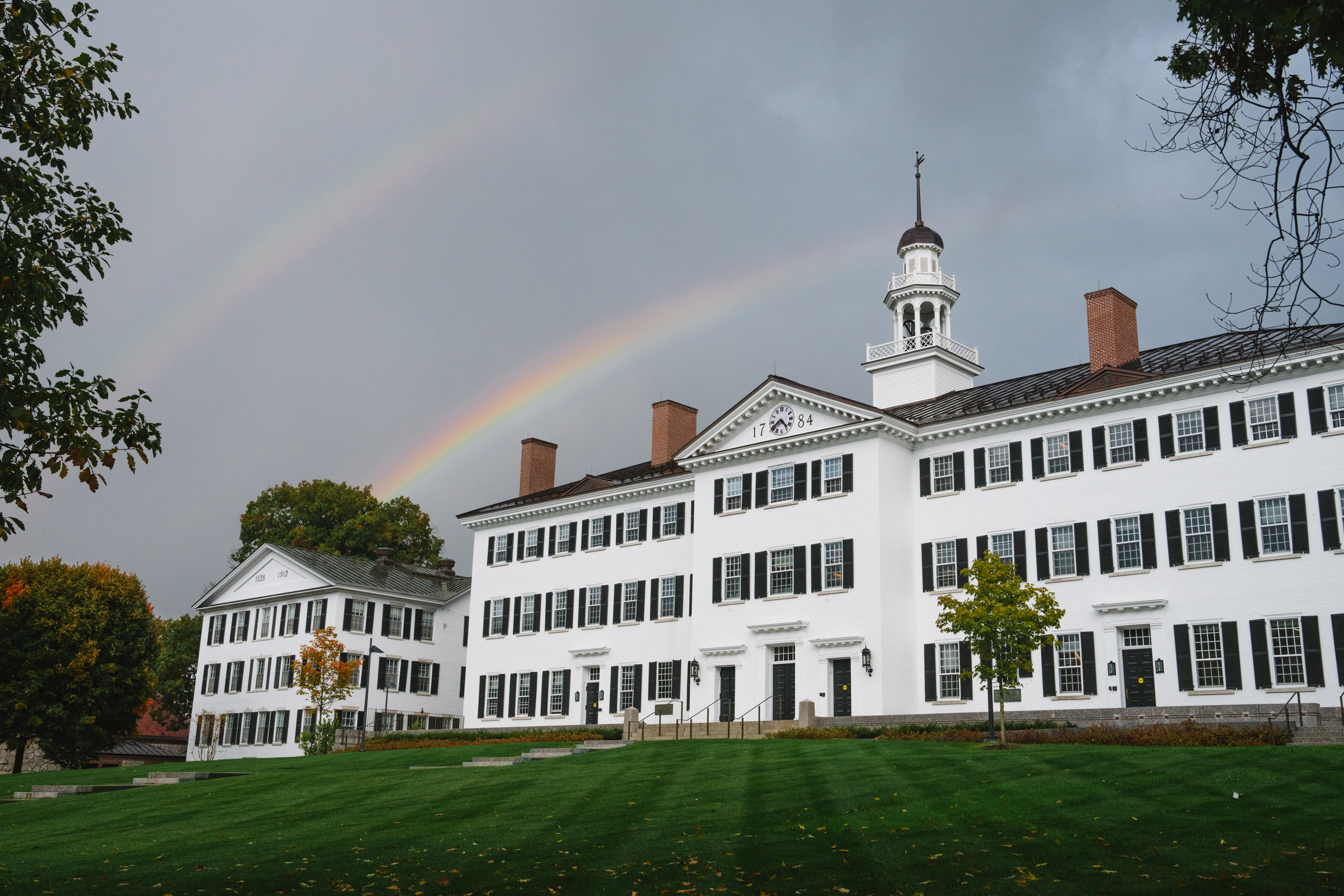Rainbow over Dartmouth Hall