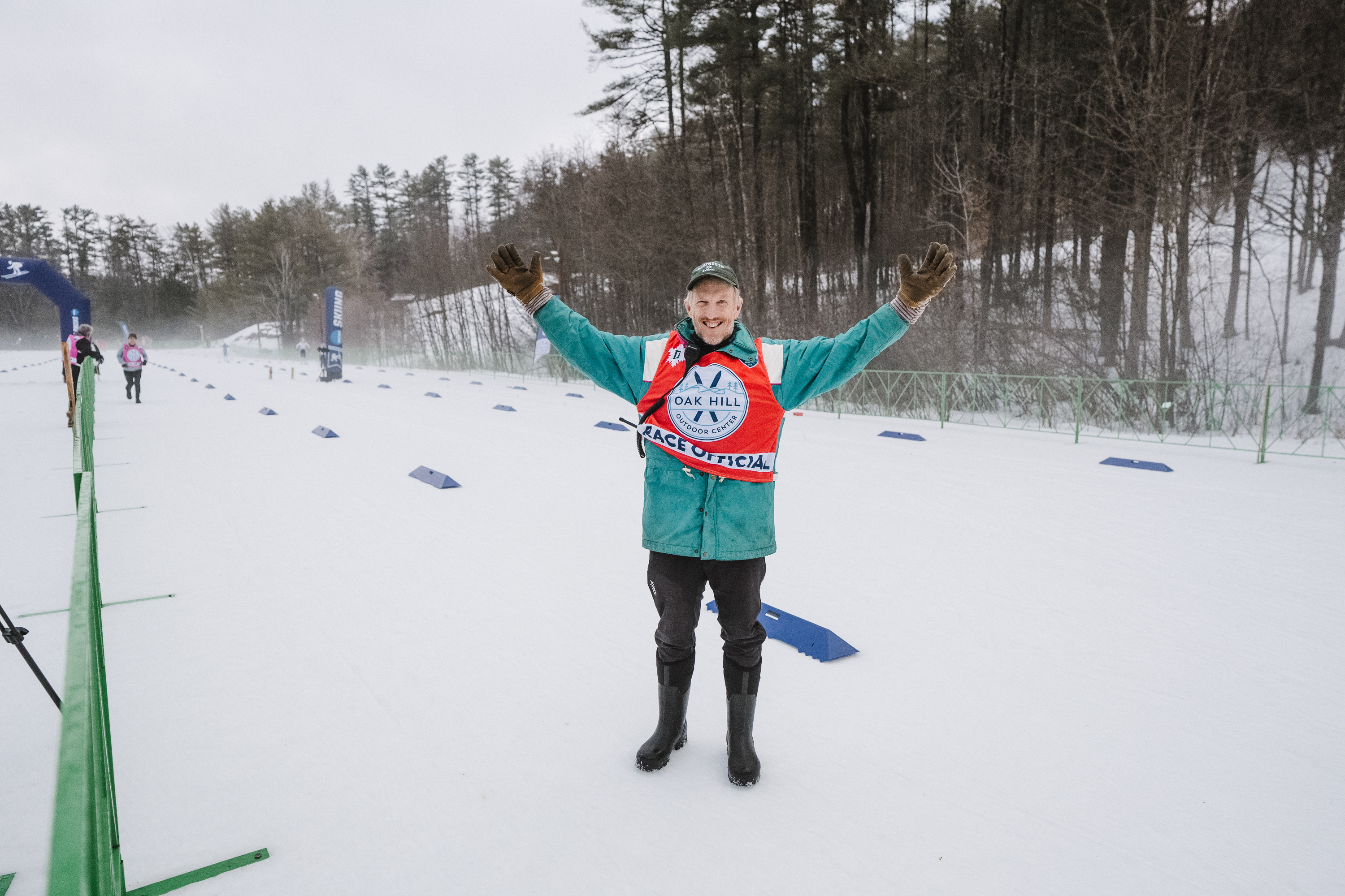 Jay Davis at Oak Hill for NCAA ski championships