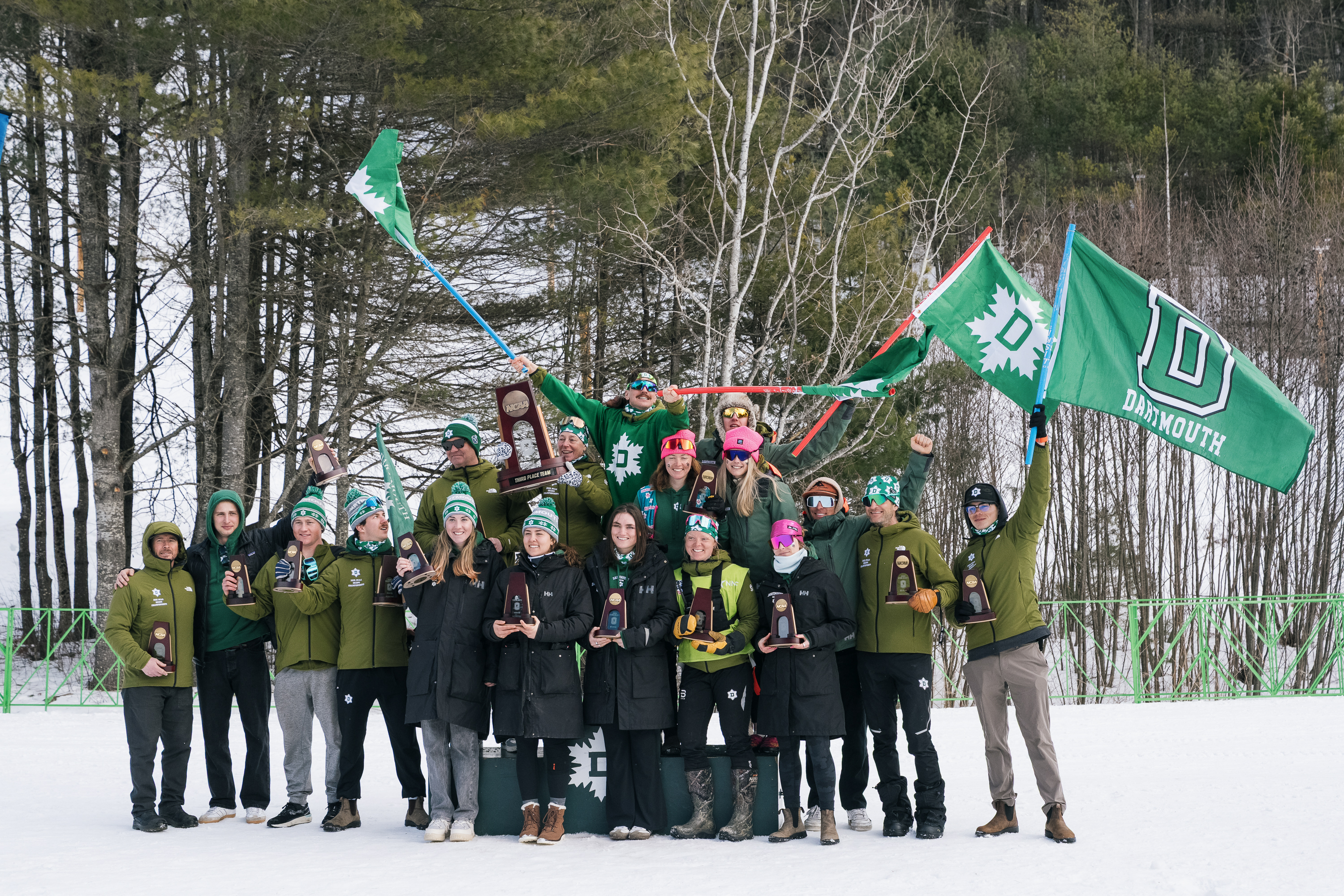 Dartmouth ski team NCAA third place