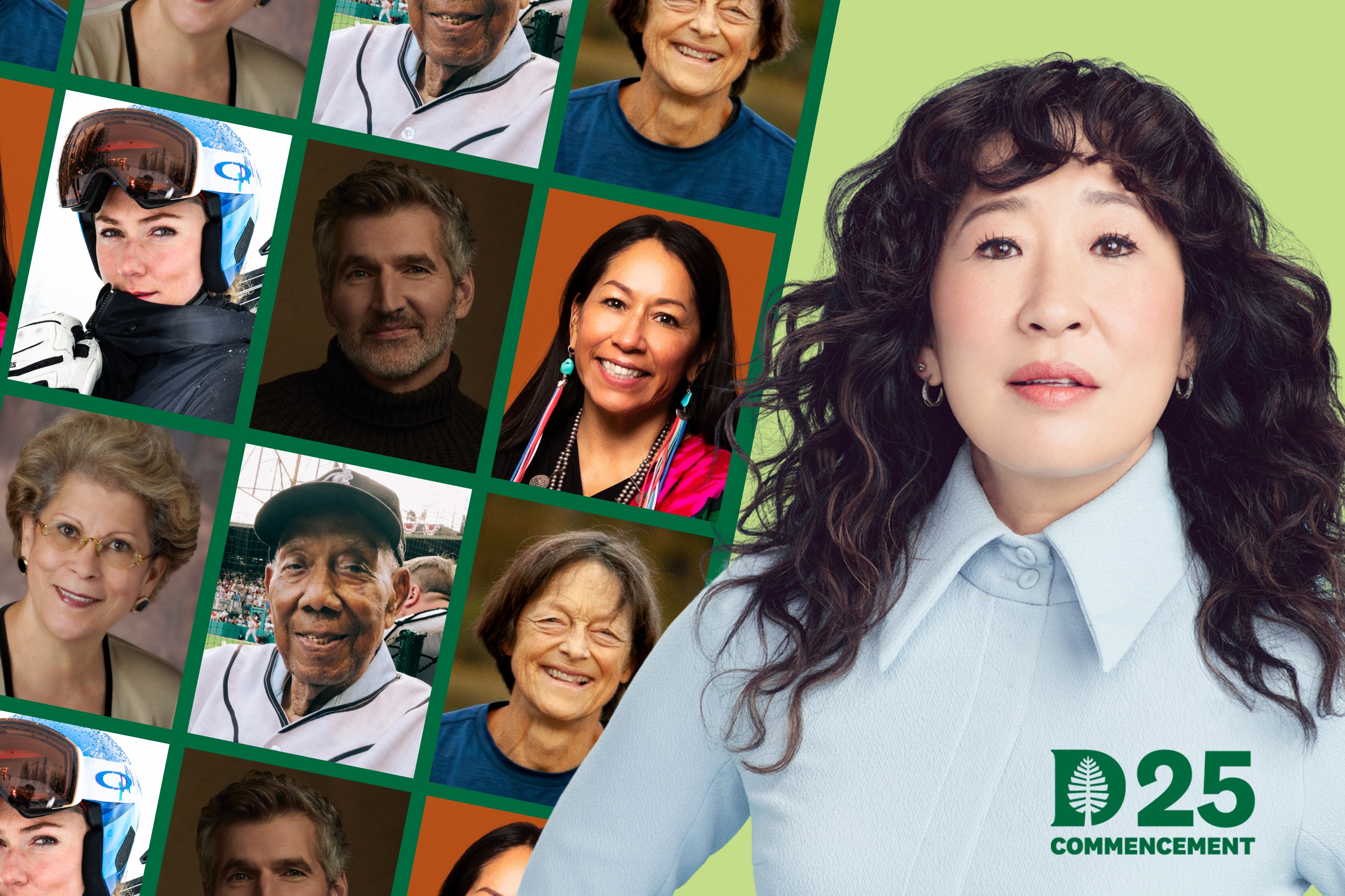 Grid of honorary degree recipients