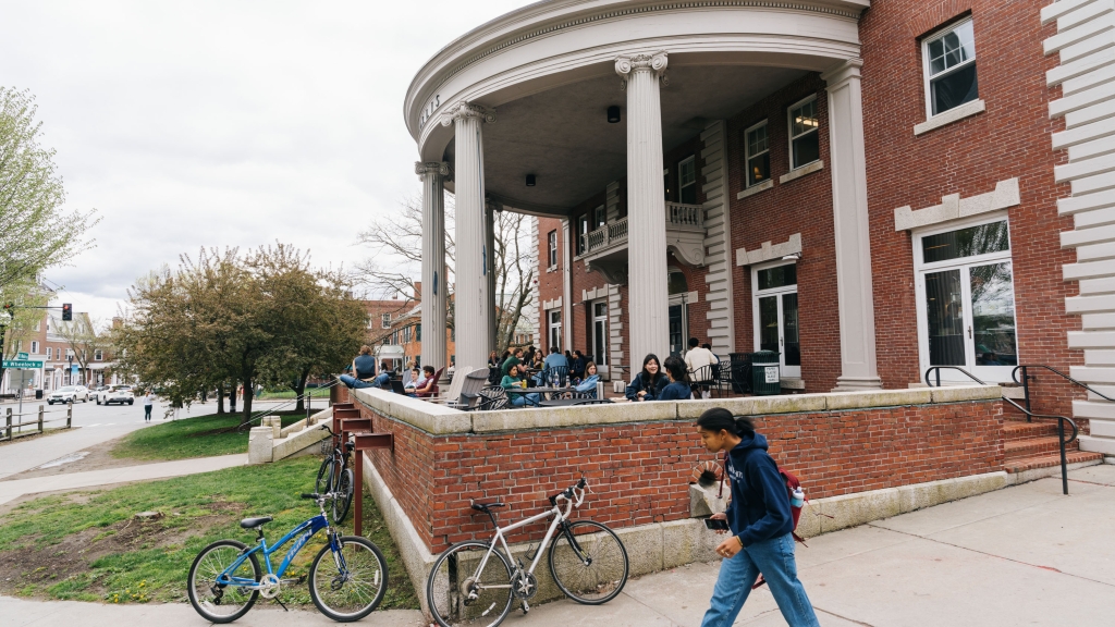 The Collis Center porch