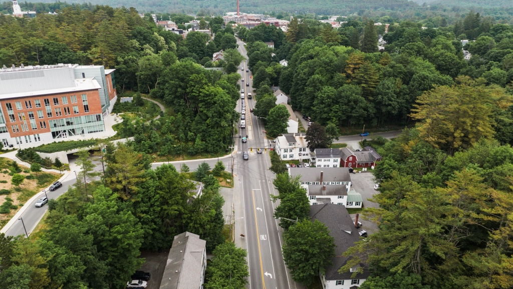 Aerial shot of Wheelock