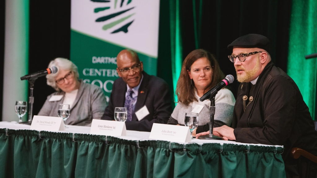 Jan Malcolm, David Woody, Corey Hirkawa, and John Brett