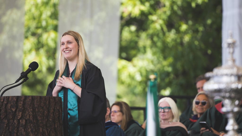 Valedictorian Emily Fagell '25