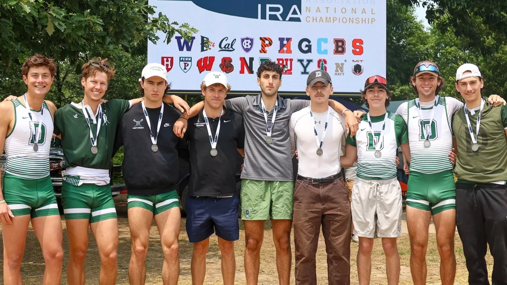 Big Green Men's Rowing team