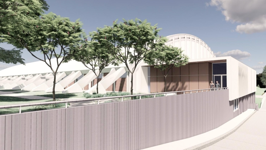 Rendering of Thompson renovations