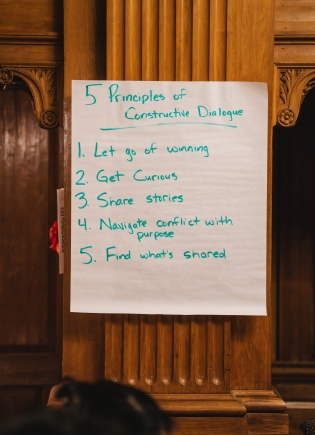 List of principles for having constructive dialogue